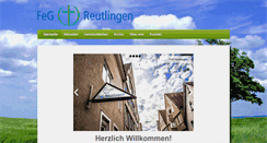 Desktop Screenshot of feg-reutlingen.de